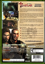 Xbox 360 The First Templar Back CoverThumbnail